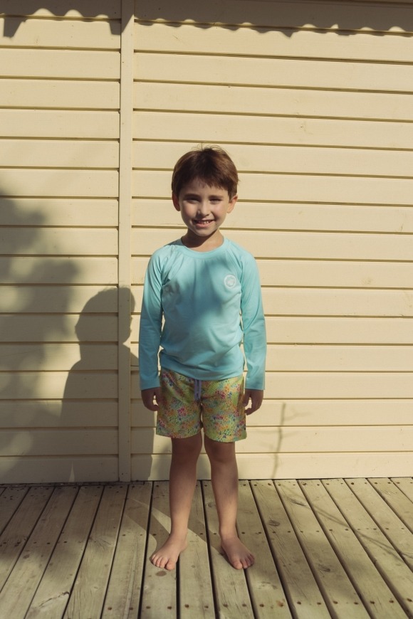 Rash Guard Aqua Palmaiola 